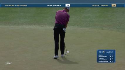 Justin Thomas | Round 3 | 7th hole | Shot 4 | 2026 THE PLAYERS