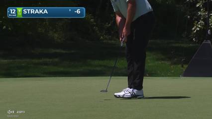 Sepp Straka | Round 2 | 12th hole | Shot 4 | 2026 Truist Championship