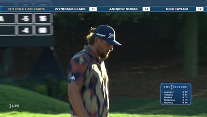 Andrew Novak | Round 1 | 8th hole | Shot 3 | 2026 THE PLAYERS