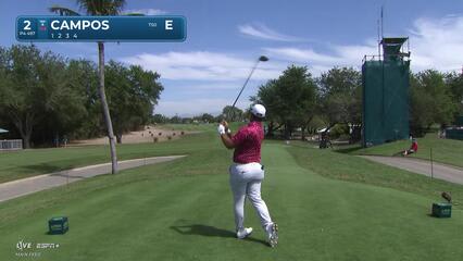 Rafael Campos | Round 1 | 2nd hole | Shot 1 | 2025 Mexico Open