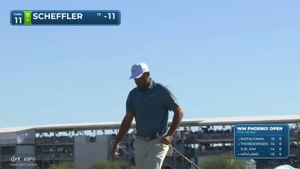 Scottie Scheffler | Round 4 | 11th hole | Shot 4 | 2026 WM Phoenix Open