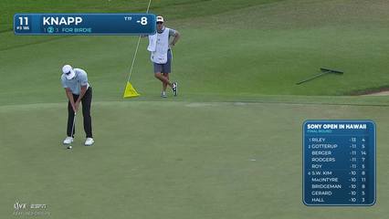 Jake Knapp | Round 4 | 11th hole | Shot 3 | 2026 Sony Open