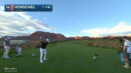 Billy Horschel | Round 1 | 14th hole | Shot 1 | 2025 Bank of Utah