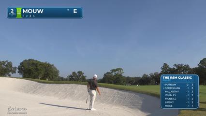 William Mouw | Round 1 | 2nd hole | Shot 2 | 2025 The RSM Classic