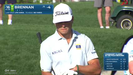 Michael Brennan | Round 2 | 16th hole | Shot 2 | 2026 Cognizant Classic