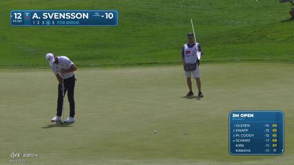 Adam Svensson | Round 2 | 12th hole | Shot 5 | 2025 3M Open