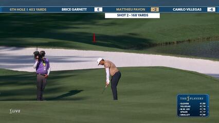 Matthieu Pavon | Round 1 | 6th hole | Shot 2 | 2025 THE PLAYERS