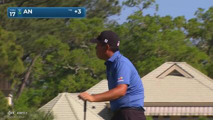 Byeong Hun An | Round 1 | 17th hole | Shot 5 | 2025 RBC Heritage