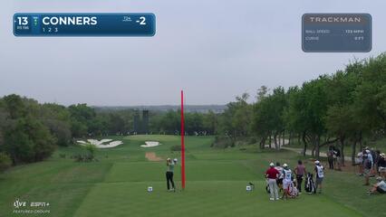 Corey Conners | Round 2 | 13th hole | Shot 1 | 2025 Valero