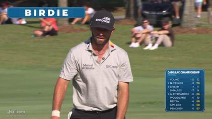 Cameron Young | Round 2 | 13th hole | Shot 2 | 2026 Cadillac