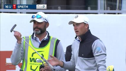 Jordan Spieth | 2023 WM Phoenix Open | Round 2 | 16th hole | Shot 1