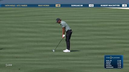 Max Homa | Round 2 | 14th hole | Shot 2 | 2025 THE PLAYERS