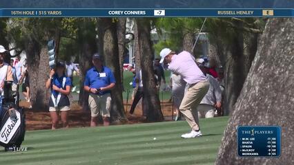 Russell Henley | Round 3 | 16th hole | Shot 3 | 2025 THE PLAYERS