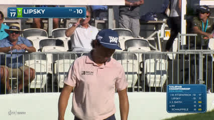 David Lipsky | Round 4 | 17th hole | Shot 3 | 2026 Valspar