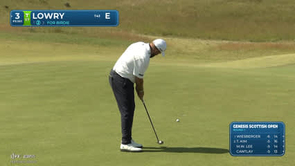 Shane Lowry | Round 1 | 3rd hole | Shot 3 | 2026 Genesis Scottish Open