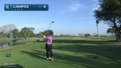 Rafael Campos | Round 2 | 12th hole | Shot 1 | 2025 Mexico Open