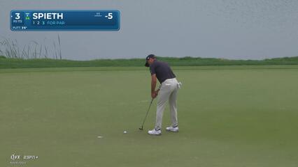 Jordan Spieth | Round 2 | 3rd hole | Shot 3 | 2025 Valero