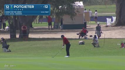 Aldrich Potgieter | Round 2 | 12th hole | Shot 2 | 2025 Mexico Open