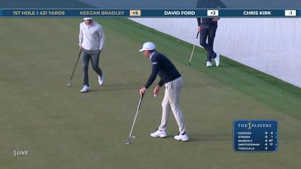 Keegan Bradley | Round 2 | 1st hole | Shot 5 | 2026 THE PLAYERS