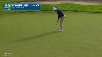 Scottie Scheffler | Round 1 | 16th hole | Shot 3 | 2026 The Genesis