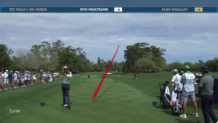 Alex Smalley | Round 3 | 1st hole | Shot 1 | 2026 THE PLAYERS