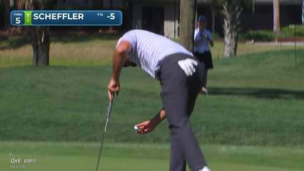 Scottie Scheffler | Round 2 | 5th hole | Shot 4 | 2026 RBC Heritage