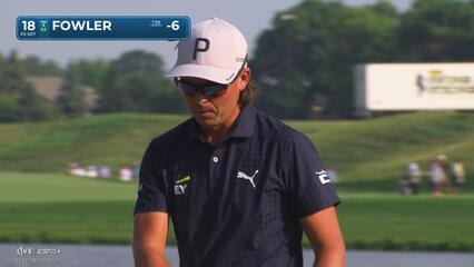 Rickie Fowler | Round 2 | 18th hole | Shot 4 | 2025 3M Open