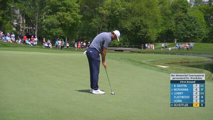 Scottie Scheffler | Round 1 | 6th hole | Shot 5 | 2025 the Memorial