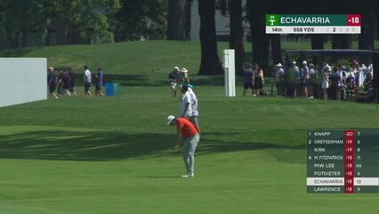 Nico Echavarria | Round 4 | 14th hole | Shot 2 | 2025 Rocket Classic