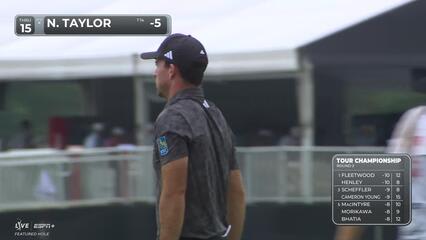 Nick Taylor | Round 2 | 15th hole | Shot 3 | 2025 TOUR Championship