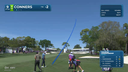 Corey Conners | Round 1 | 9th hole | Shot 2 | 2026 Valspar