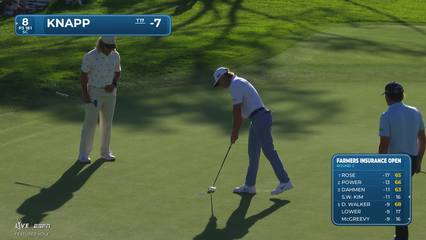 Jake Knapp | Round 2 | 8th hole | Shot 3 | 2026 Farmers