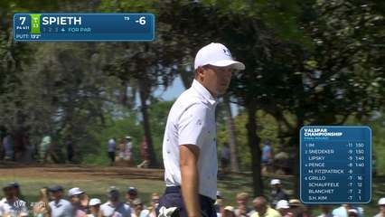 Jordan Spieth | Round 4 | 7th hole | Shot 4 | 2026 Valspar