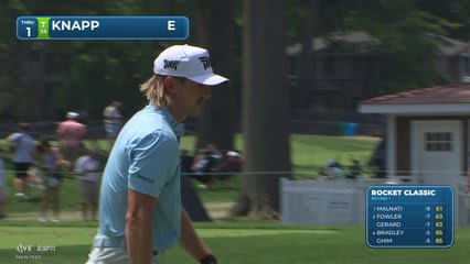 Jake Knapp | Round 1 | 1st hole | Shot 4 | 2026 Rocket Classic