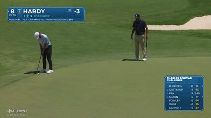 Nick Hardy | Round 2 | 8th hole | Shot 2 | 2025 Charles Schwab