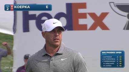 Brooks Koepka | Round 1 | 2nd hole | Shot 4 | 2026 WM Phoenix Open