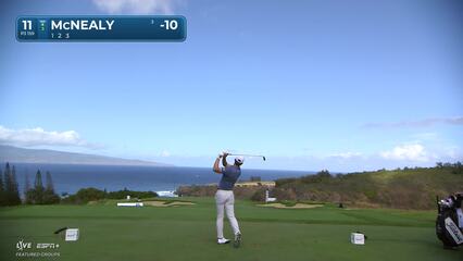 Maverick McNealy | Round 2 | 11th hole | Shot 3 | 2025 The Sentry