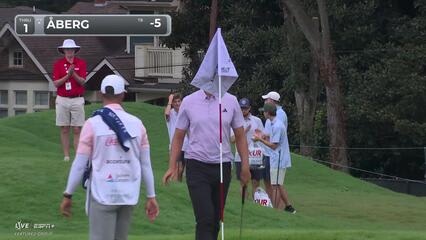 Ludvig Åberg | Round 2 | 1st hole | Shot 3 | 2025 TOUR Championship