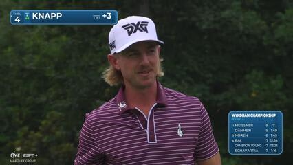 Jake Knapp | Round 2 | 13th hole | Shot 3 | 2025 Wyndham