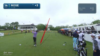 Justin Rose | Round 2 | 14th hole | Shot 1 | 2025 Truist Championship