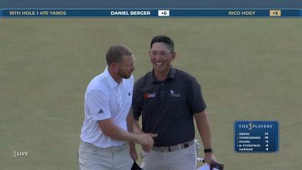 Rico Hoey | Round 4 | 18th hole | Shot 4 | 2026 THE PLAYERS