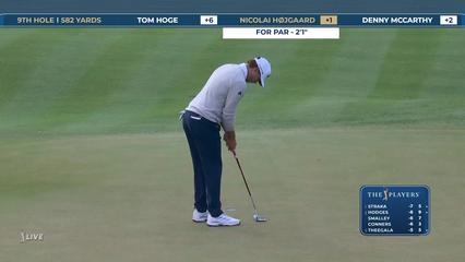 Nicolai Hojgaard | Round 2 | 9th hole | Shot 5 | 2026 THE PLAYERS