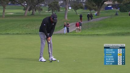 Andrew Novak | Round 4 | 1st hole | Shot 5 | 2025 Farmers
