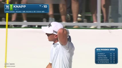 Jake Knapp | Round 3 | 16th hole | Shot 2 | 2026 WM Phoenix Open
