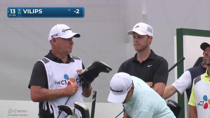Karl Vilips | Round 1 | 13th hole | Shot 1 | 2025 THE CJ CUP