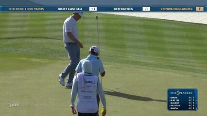 Henrik Norlander | Round 2 | 9th hole | Shot 5 | 2025 THE PLAYERS