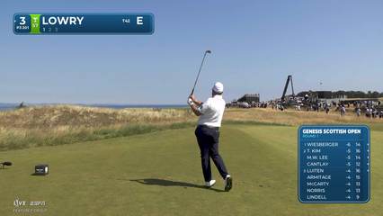 Shane Lowry | Round 1 | 3rd hole | Shot 1 | 2026 Genesis Scottish Open