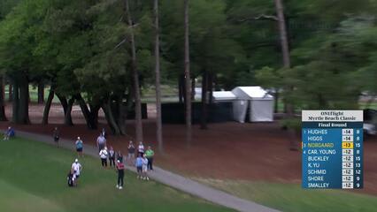 Niklas Norgaard | Round 4 | 16th hole | Shot 2 | 2025 ONEflight Myrtle