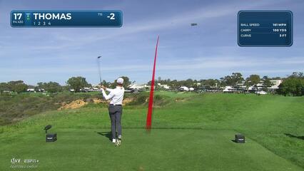 Justin Thomas | Round 3 | 17th hole | Shot 1 | 2025 Genesis