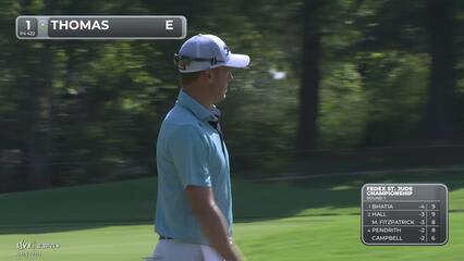 Justin Thomas | Round 1 | 1st hole | Shot 4 | 2025 FedEx St. Jude
